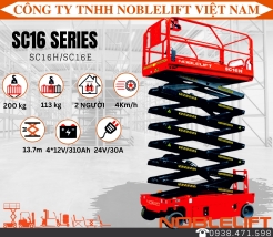 THANG NÂNG NGƯỜI TỰ HÀNH 14M NOBLELIFT SC16H|SC16E